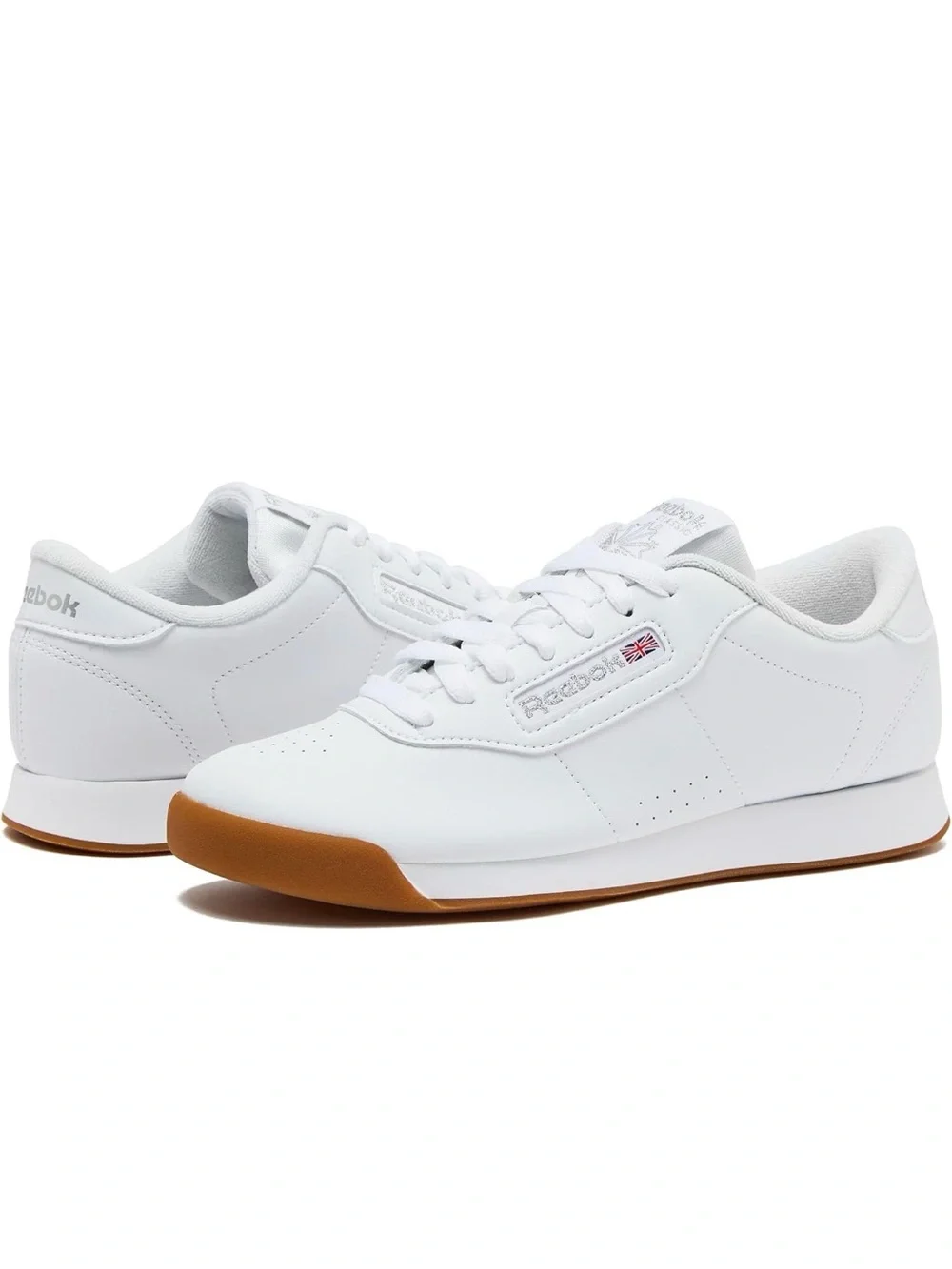 Reebok Classic White Leather women Sneakers with Gum Sole